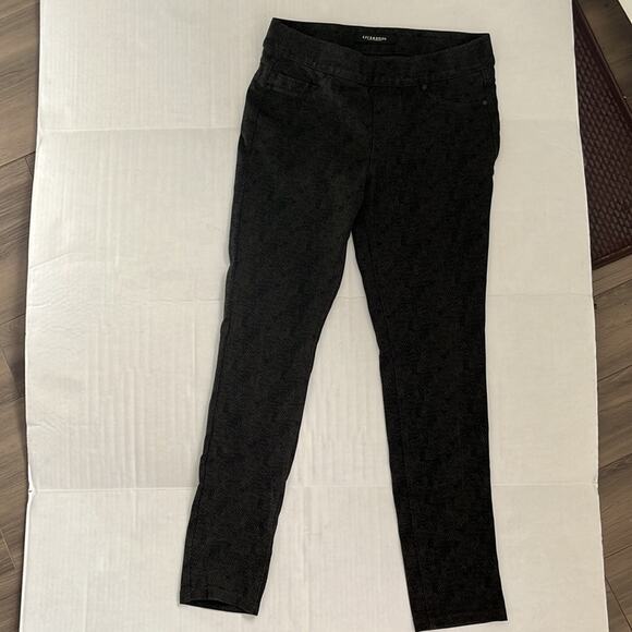 Liverpool Sienna Pull On Pants Leggings Herringbone US Size 6 - Picture 8 of 8